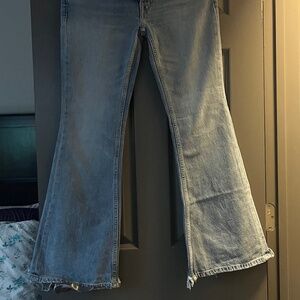 Free People Dodger Short Jeans Sky Blue